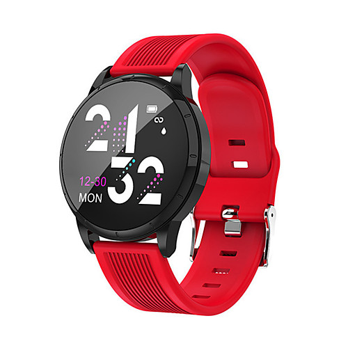 

Women's Digital Watch Casual Fashion Black Red Green Silicone Digital Black Blushing Pink Red Water Resistant / Waterproof Bluetooth Smart 30 m 1 set Digital