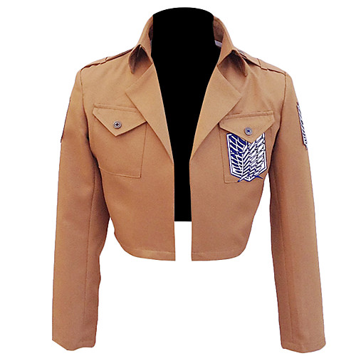 

Inspired by Attack on Titan Cosplay Anime Cosplay Costumes Japanese Cosplay Tops / Bottoms Coat For Men's Women's
