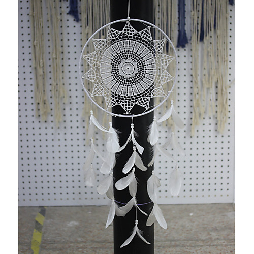 

Boho Dream Catcher Handmade Gift Wall Hanging Decor Art Ornament Craft Feather 3088cm For Kids Bedroom Wedding Festival