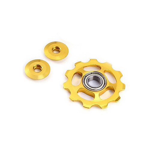 

Freewheel / Bike Guide Wheel Mountain Bike MTB Adjustable Metalic - 1 pcs Gold