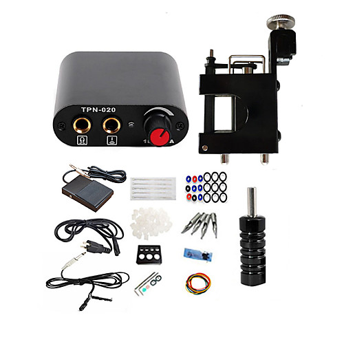 

BaseKey Professional Tattoo Kit Tattoo Machine - 1 pcs Tattoo Machines, Professional Aluminum Alloy 20 W 1 rotary machine liner & shader