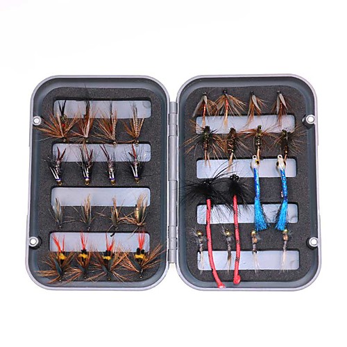 

1 pcs Flies Soft Bait Flies Lure Packs Sinking Bass Trout Pike Fly Fishing Freshwater Fishing Carp Fishing Metal / Lure Fishing / General Fishing