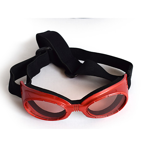 

Dogs Ornaments Sunglasses Dog Clothes Black White Red Costume Poodle Toy Poodle Other Material PU (Polyurethane) Simple Lolita High Quality M