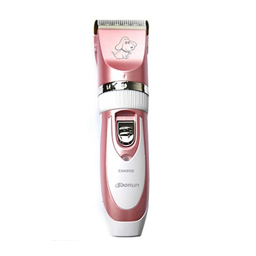 

Dog Grooming Grooming Clippers Plastic Clipper & Trimmer Portable Washable Travel Pet Grooming Supplies Pink Gold