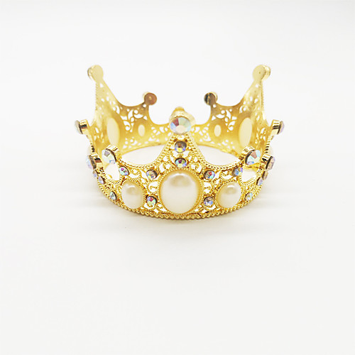

Crystal / Alloy Tiaras with Crystal / Crystals 1 Piece Wedding / Special Occasion Headpiece