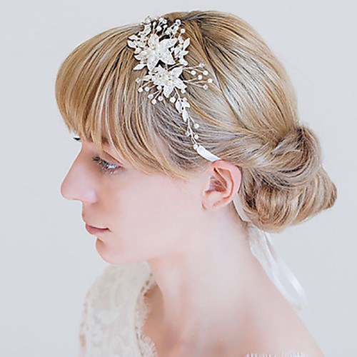 

Alloy Headbands with Crystal / Rhinestone / Pearls 1 Piece Wedding Headpiece