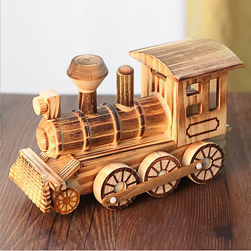 

Toy Trains & Train Sets Train Train Office Desk Toys Simulation Wooden Kid's Kids All Toy Gift 1 pcs