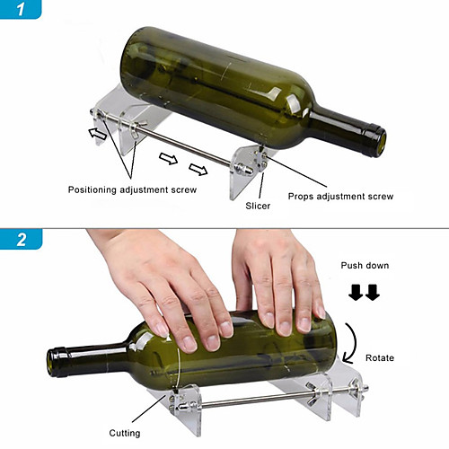 

professional cutting machine diy glass bottle cutter with screwdriver