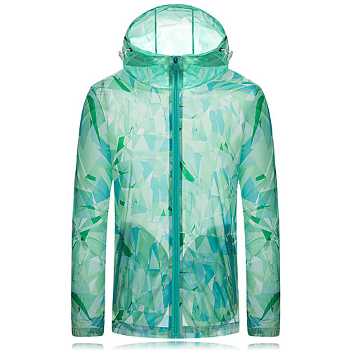 

Men's Women's Cycling Jacket Bike Windbreaker Top Windproof UV Resistant Breathable Sports Polyester Green / Grey / Orange Mountain Bike MTB Clothing Apparel Regular Fit Bike Wear / Moisture Wicking