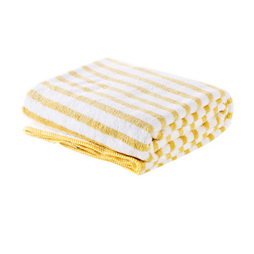 

Superior Quality Bath Towel, Striped Cotton / Linen Blend 1 pcs