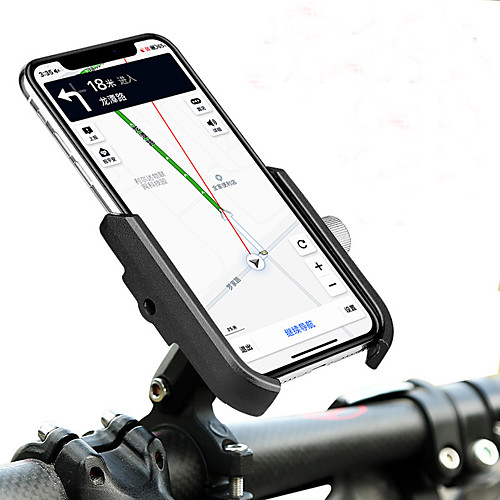 

Bike Phone Mount Portable Adjustable / Retractable Anti-Slip for Road Bike Mountain Bike MTB Folding Bike Aluminum Alloy iPhone X iPhone XS iPhone XR Cycling Bicycle Black Black / Red Silver