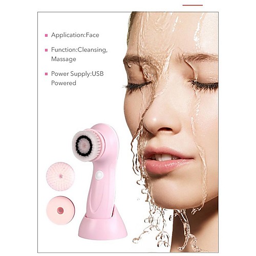 

Sixplus Facial Cleansing Brush Rechargable Blackheads Remove Beauty Tool