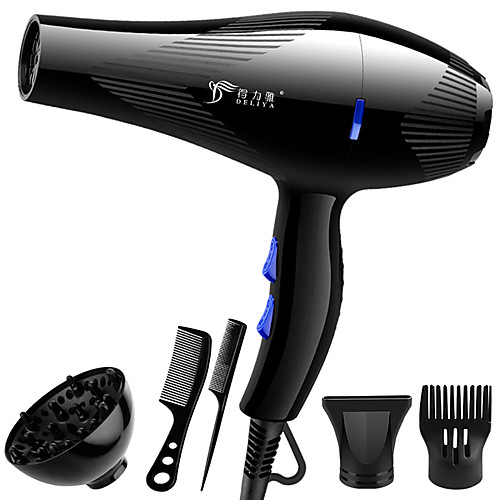 

2200W Powerful Hair Blower Set Hair Styling Tools Salon Household Electric Hair Dryer with Combs & Diffusers 220V