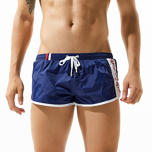

Men's Swim Shorts Swim Trunks Bottoms UV Sun Protection Breathable Quick Dry Swimming Surfing Beach Patchwork Autumn / Fall Spring Summer / Micro-elastic