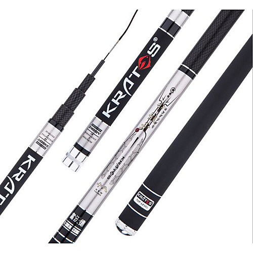 

Fishing Rod Tele Pole 720 cm Carbon Light (L) Fly Fishing Bait Casting Spinning