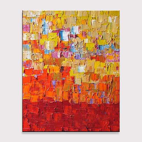 

Oil Painting Hand Painted - Abstract Modern Rolled Canvas