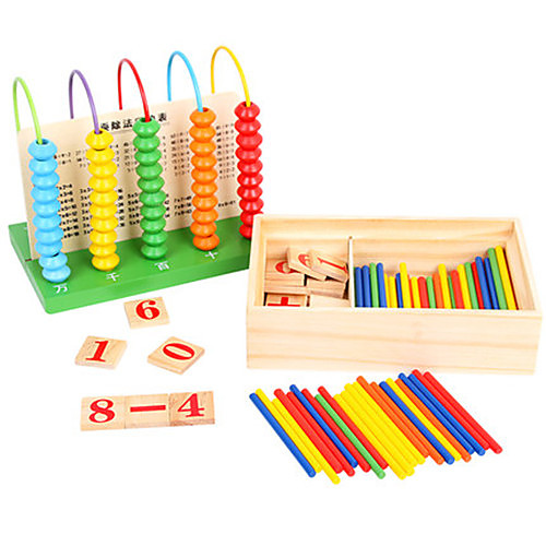 

Toy Abacus Educational Toy Math Toy compatible Wooden Legoing Eco-friendly Classic Toy Gift / Kid's