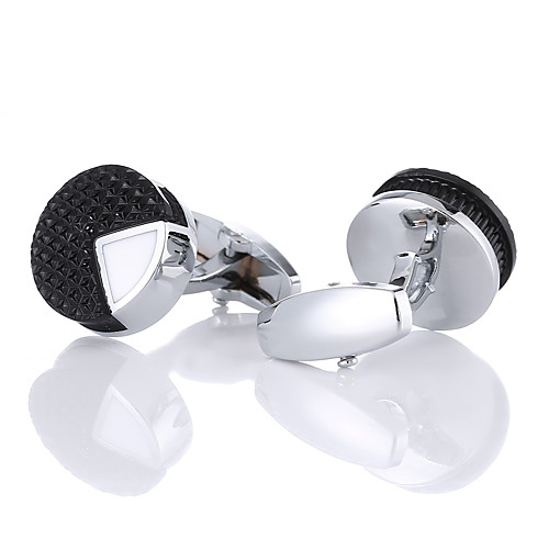 

Cufflinks Fashion Brooch Jewelry Silver For Gift Daily