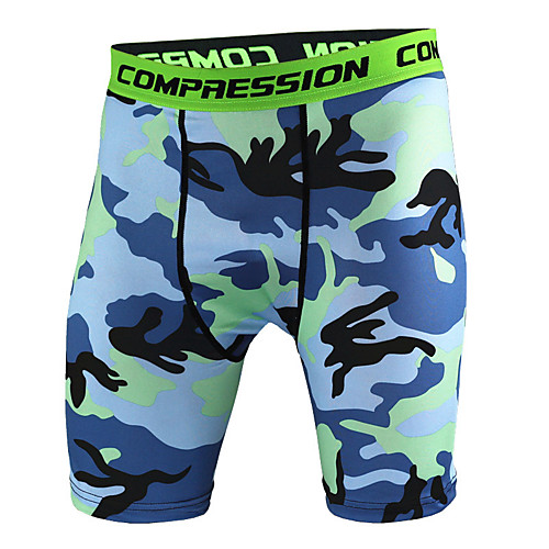 

Men's Yoga Shorts Camo / Camouflage Running Fitness Gym Workout Shorts Activewear Breathable Moisture Wicking Quick Dry Butt Lift High Elasticity Skinny