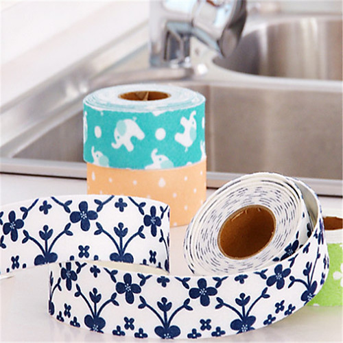 

Caulking Tape Flexible Self Adhesive Sealing Strip Waterproof Repair Tape for Kitchen Bathroom Tub Shower Floor Wall Edge Protector Mildew Sealing