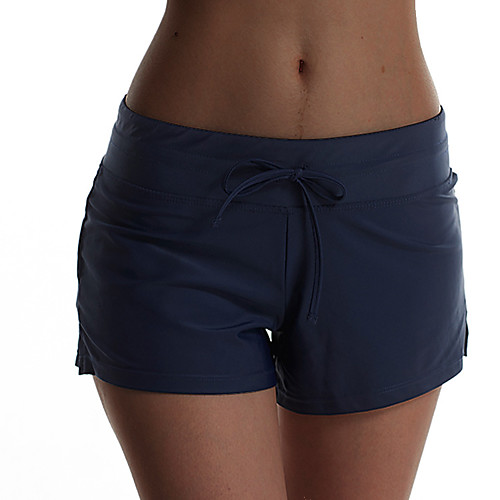 

Women's Swim Shorts Swim Trunks Board Shorts Bottoms Quick Dry Swimming Surfing Beach Solid Colored Autumn / Fall Spring Summer / Micro-elastic
