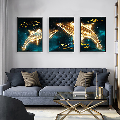 

Framed Art Print Framed Set - Abstract Animals PS Illustration Wall Art