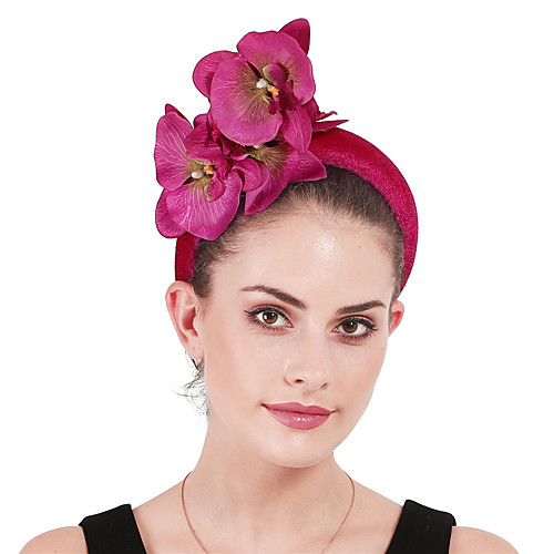 

Polyester / Polyamide Headbands / Fascinators / Flowers with Floral / Flower 1 Party / Evening / Kentucky Derby Headpiece