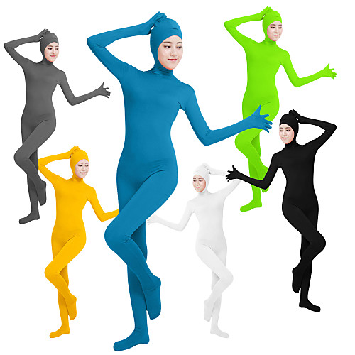 

Zentai Suits Catsuit Skin Suit Ninja Cosplay Adults' Lycra Cosplay Costumes Sex Women's Solid Color / Leotard / Onesie