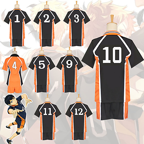 

Inspired by Haikyuu Cosplay Anime Cosplay Costumes Japanese Cosplay Suits Top Pants For Men's