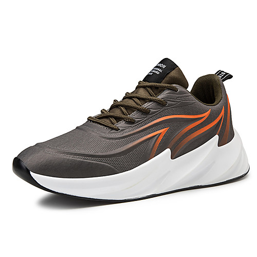 

Men's Fall / Spring & Summer Sporty / Casual Daily Outdoor Trainers / Athletic Shoes Running Shoes / Walking Shoes Mesh Breathable Non-slipping Shock Absorbing Black and White / Black / Red / White