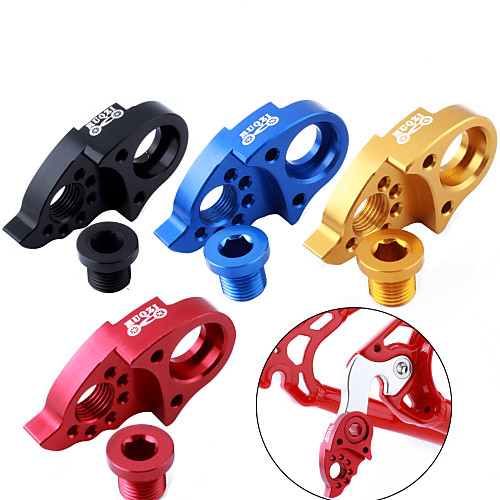 

Bike Derailleur Hanger Anti-Slip High Strength Extra Long For Road Bike Mountain Bike MTB Cycling Bicycle Aluminum Alloy Black Gold Red