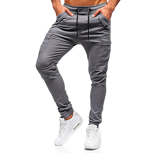 

Men's Track Pants Bottoms Winter Fitness Running Breathable Quick Dry Soft Sport Black Grey Khaki / Stretchy / Sweat-wicking