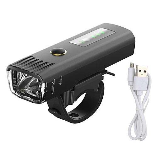 

LED Bike Light Front Bike Light Flashlight Mountain Bike MTB Bicycle Cycling Waterproof Multiple Modes Smart Induction Light Sensor 18650 250 lm Rechargeable USB White Camping / Hiking / Caving / ABS