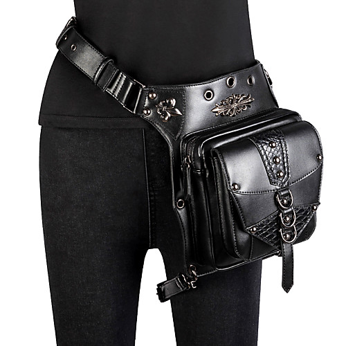 

Cosplay Retro Vintage Steampunk Masquerade Bag Men's Women's Costume Black Vintage Cosplay Halloween Casual / Daily