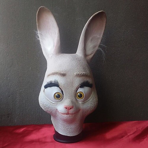

Mask Halloween Mask Inspired by White Red Adults' Men's Women's