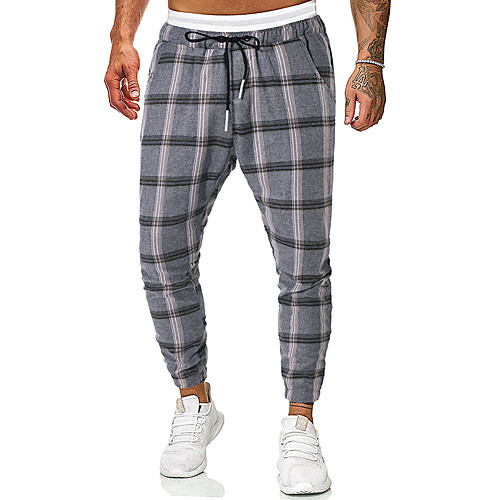 

Men's Sporty Basic Slim Chinos Pants - Solid Colored Classic Outdoor Cotton Light gray US36 / UK36 / EU44 / US38 / UK38 / EU46 / US40 / UK40 / EU48 / Drawstring