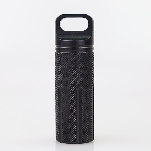 

Survive Seal Box Simple Easy to Carry Ultra Light (UL) Aluminium Alloy Casual Camping Outdoor Black Green Grey Orange Blue 1 pcs