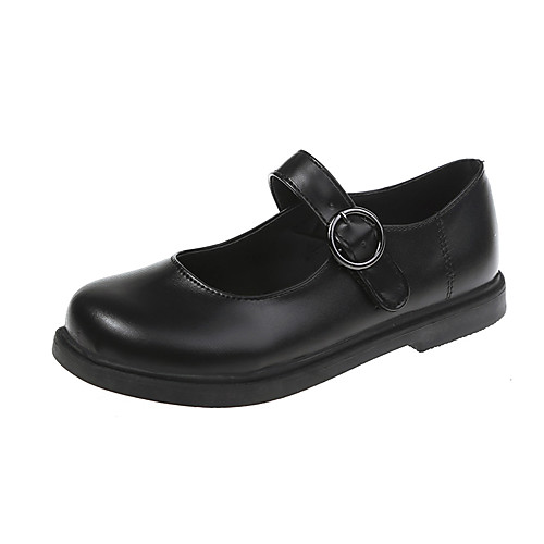 

Women's Flats Flat Heel PU(Polyurethane) Spring & Fall Black / Brown