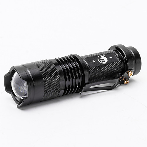 

SK68 LED Flashlights / Torch Waterproof Zoomable 2000 lm LED LED 1 Emitters 1 Mode Waterproof Zoomable Adjustable Focus Impact Resistant Strike Bezel Clip Camping / Hiking / Caving Everyday Use