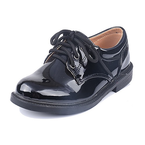 

Boys' / Girls' Flower Girl Shoes Patent Leather Oxfords Little Kids(4-7ys) White / Black Fall