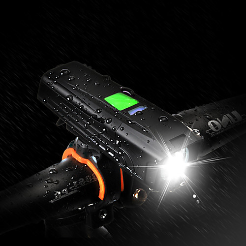 

LED Bike Light Front Bike Light LED Mountain Bike MTB Bicycle Cycling Waterproof Multiple Modes Super Brightest Safety 18650 450 lm Rechargeable USB White Camping / Hiking / Caving Cycling / Bike