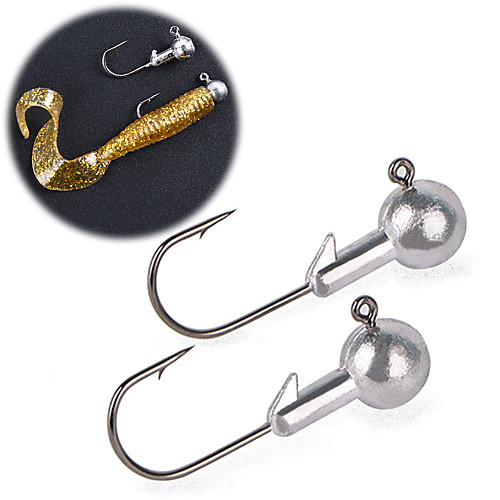 

10 pcs Jig Head Fishing Hooks Thin Hang-Nail / Cutting Delta Sea Fishing / Jigging Fishing / Lure Fishing Stainless Steel / Iron