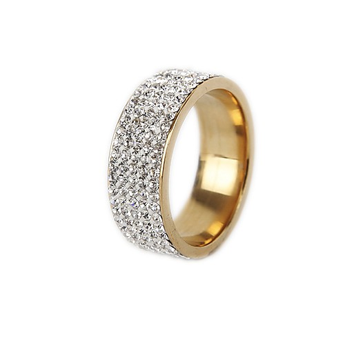 

Men's Women's Band Ring Ring Tail Ring 1pc Gold Silver Titanium Steel Circular Vintage Basic Fashion Gift Jewelry