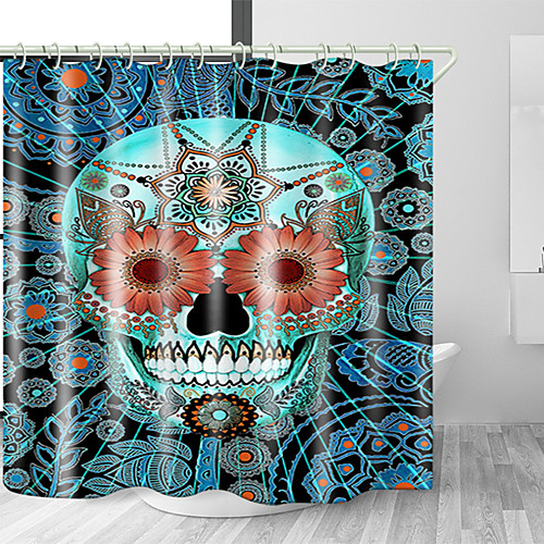 

Shower Curtains & Hooks Modern Polyester Premium Design