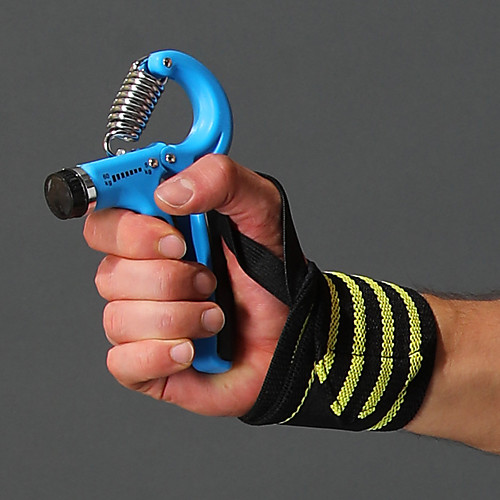 

Hand Grip Strengthener Sports PPABS Exercise & Fitness Gym Workout Adjustable Resistance 5-60kg Strength Trainer Finger Strength Hand Exerciser For Men Wrist Forearm Outdoor Home Office / Adults'