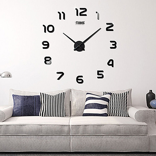 

Wall Clock,Fashion DIY Acrylic Round Indoor 100100cm (39"39")