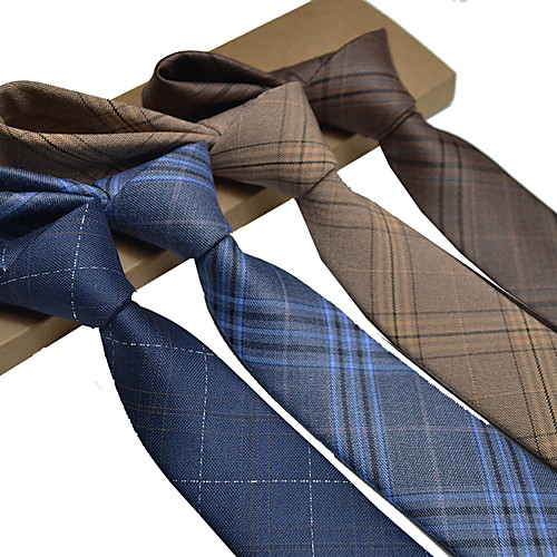 

Unisex Party / Active / Cute Necktie - Striped / Color Block / Check
