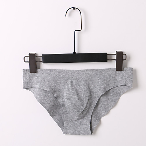 

Men's Basic Briefs Underwear - Asian Size 1 Piece Low Waist Black White Army Green M L XL