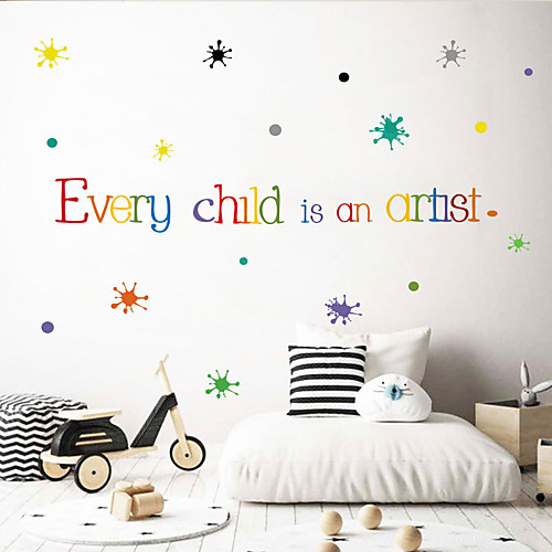 

Decorative Wall Stickers - Words & Quotes Wall Stickers Landscape / Characters Living Room / Bedroom / Kitchen 4469.5cm