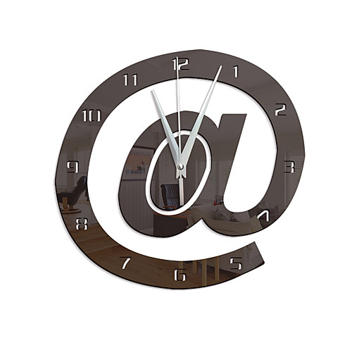 

Wall ClockModern Contemporary Fashion Acrylic Irregular Indoor